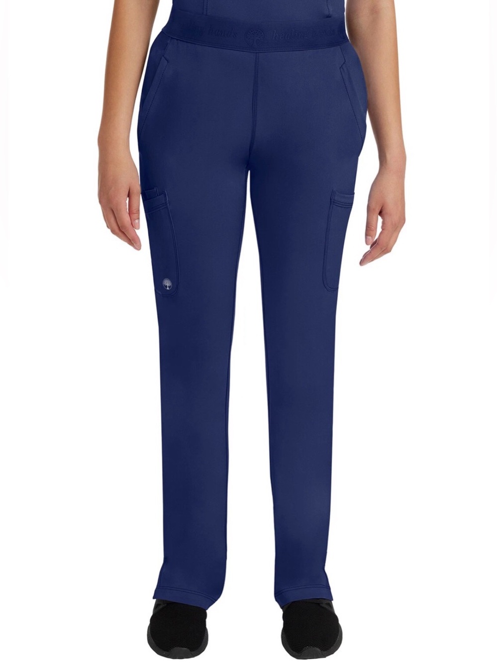 Healing Hands Scrubs Women Sz L Rachel Pant 9500 NAVY Nurse Medical Hospital